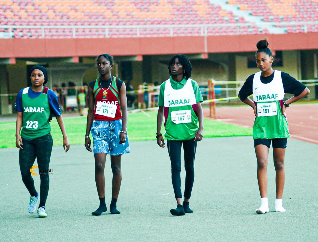 Athlète en mouvement